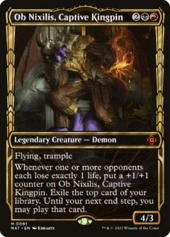 Ob Nixilis, Captive Kingpin March of the Machine- The Aftermath Golden Age Frame